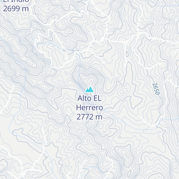 Map of Alto EL Herrero