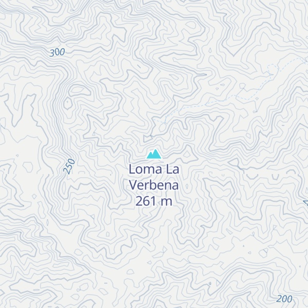 Map of Loma La Verbena