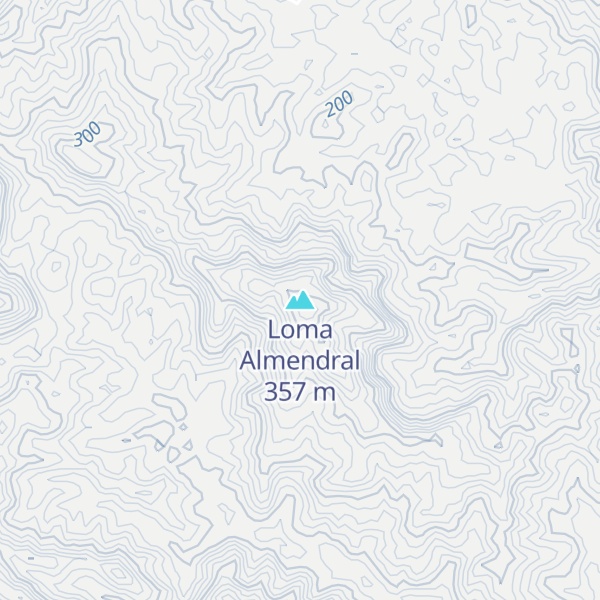 Map of Loma Almendral