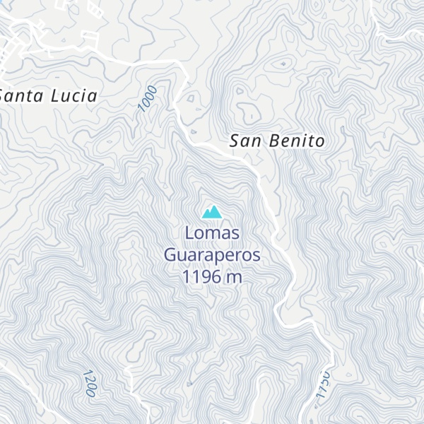 Map of Lomas Guaraperos