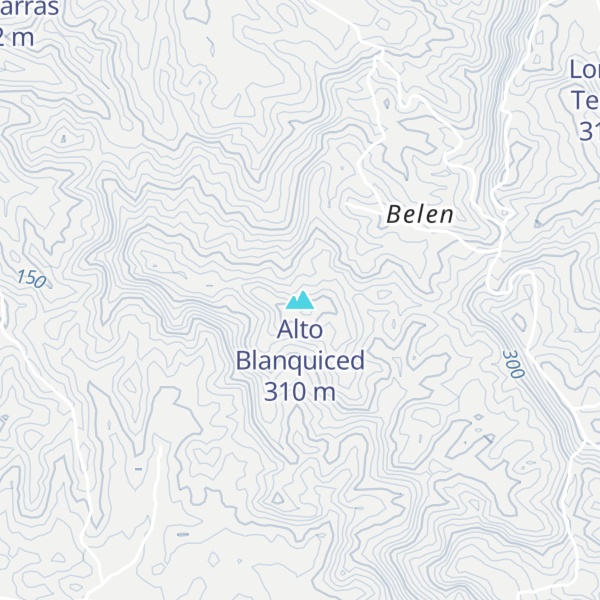 Map of Alto Blanquiced