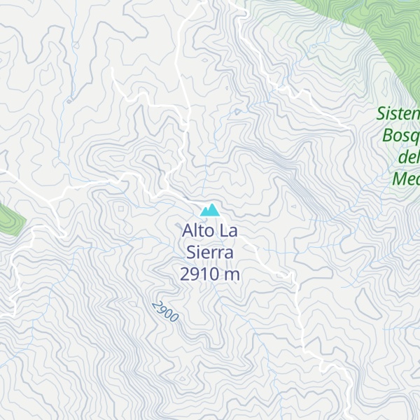 Map of Alto La Sierra