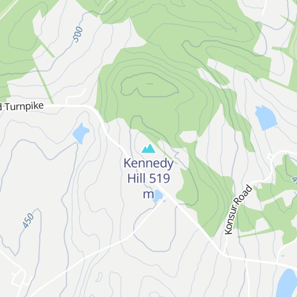 Map of Kennedy Hill