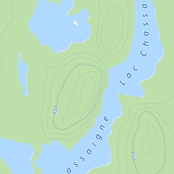 Map of Montagne de l'Aigle