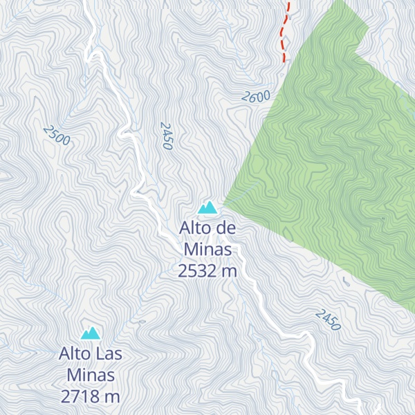 Map of Alto de Minas
