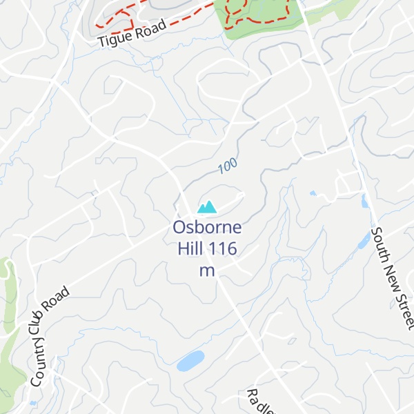 Map of Osborne Hill