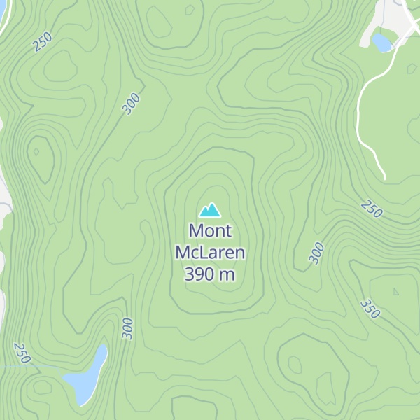 Map of Mont McLaren