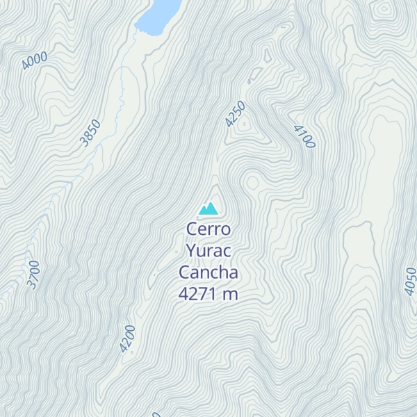 Map of Cerro Yurac Cancha
