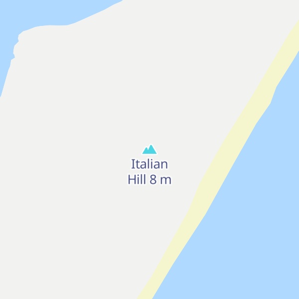 Map of Italian Hill