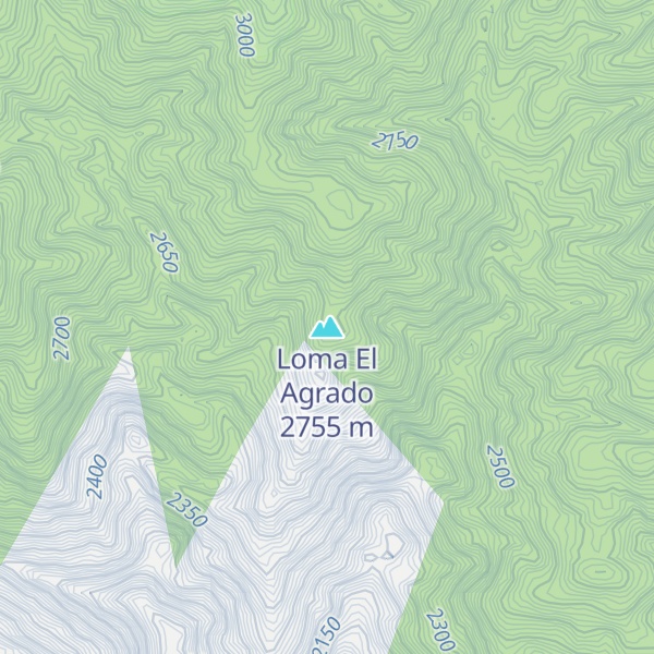 Map of Loma El Agrado