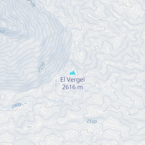 Map of El Vergel