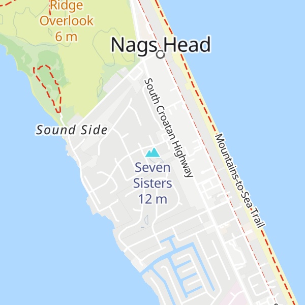 Map of Seven Sisters