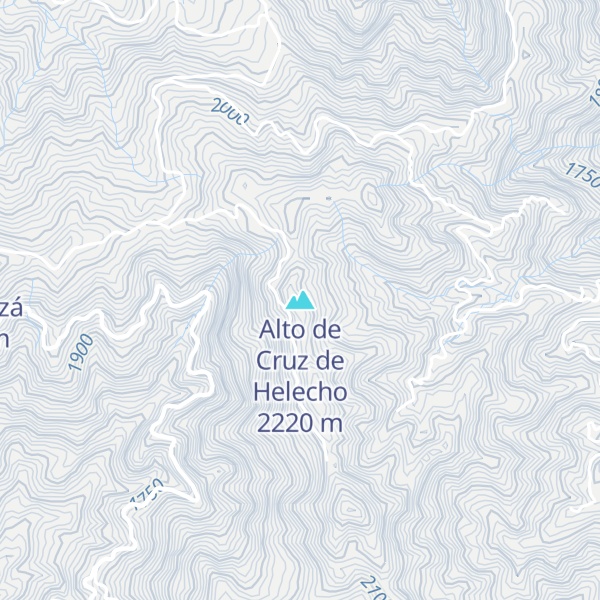 Map of Alto de Cruz de Helecho