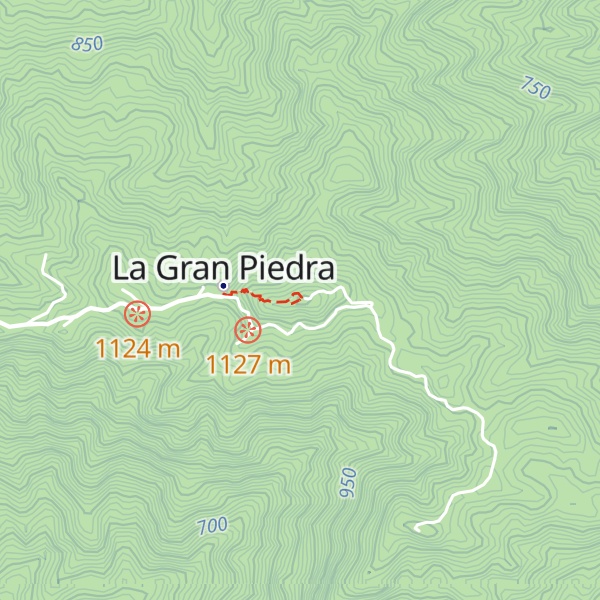 Map of Gran Piedra