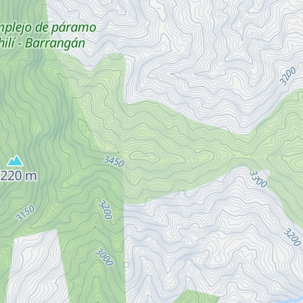 Map of Cuchilla Las Camelias