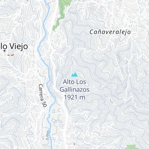 Map of Alto Los Gallinazos