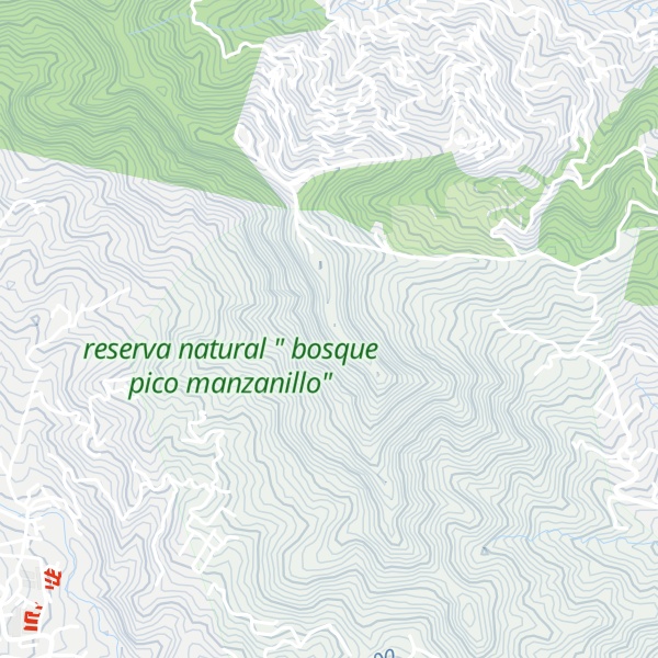 Map of Cuchilla Piedra Gorda