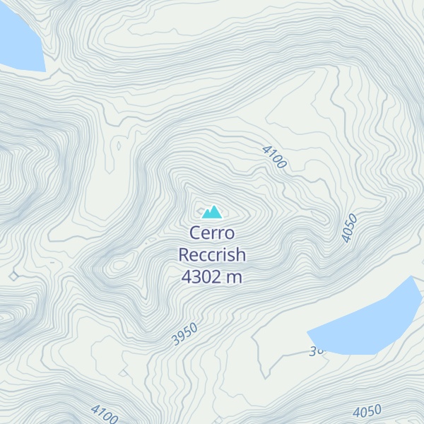 Map of Cerro Reccrish