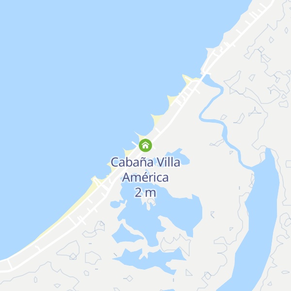 Map of Cabaña Villa América