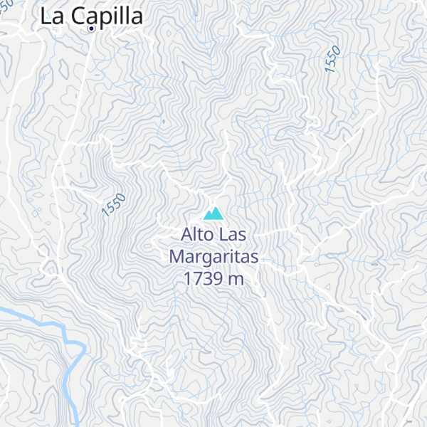 Map of Alto Las Margaritas