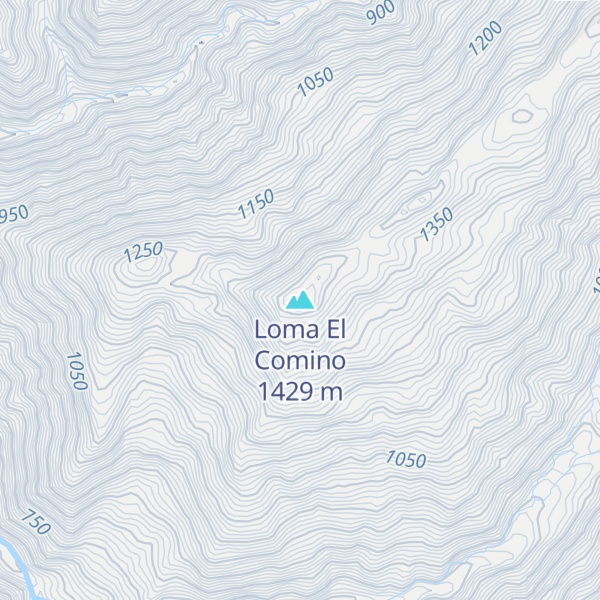 Map of Loma El Comino