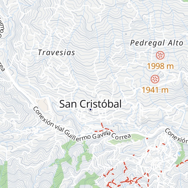 Map of Refugio de Ancianos San Crsitobal