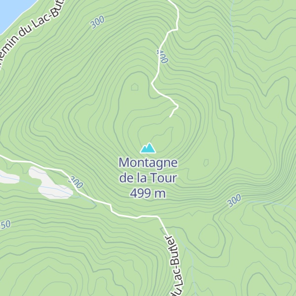 Map of Montagne de la Tour
