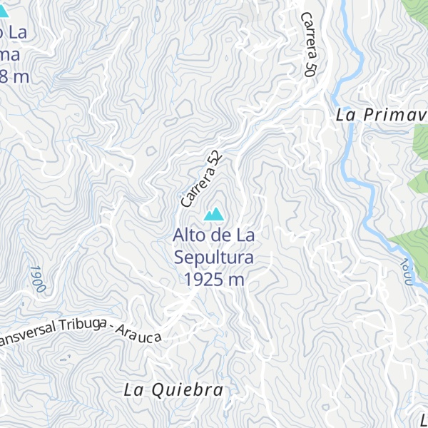 Map of Alto de La Sepultura
