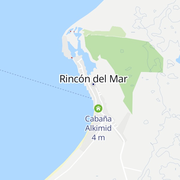 Map of Hospedaje El Pescador