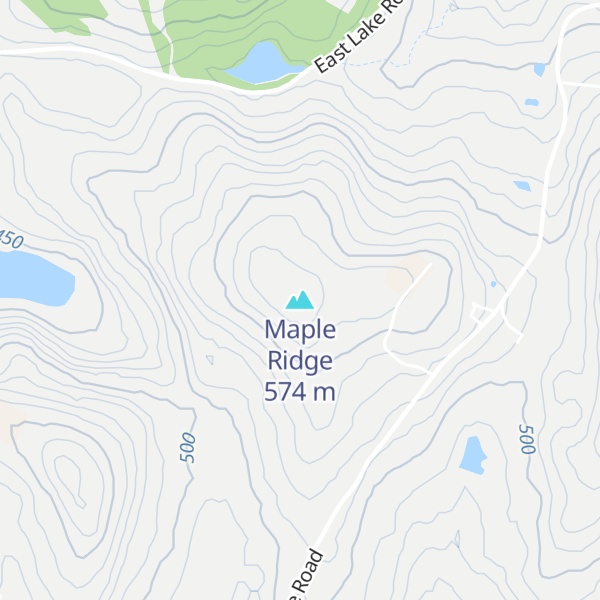 Map of Maple Ridge