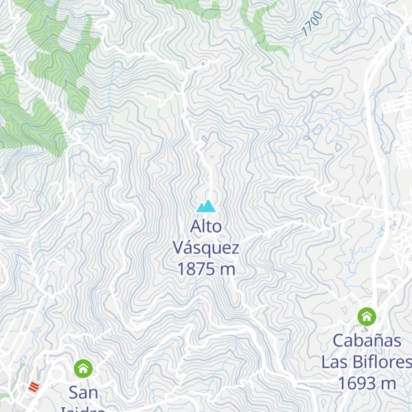 Map of Alto Vásquez