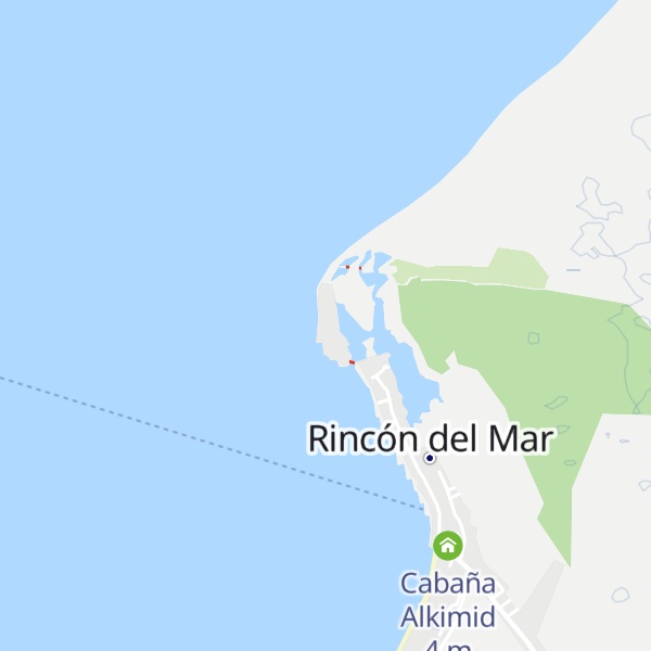 Map of Cabaña Los Colores