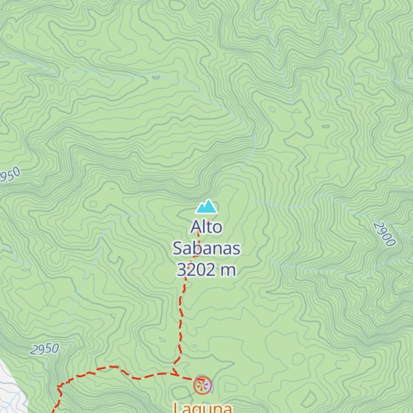 Map of Alto Sabanas