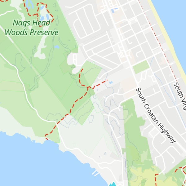Map of Jockeys Ridge