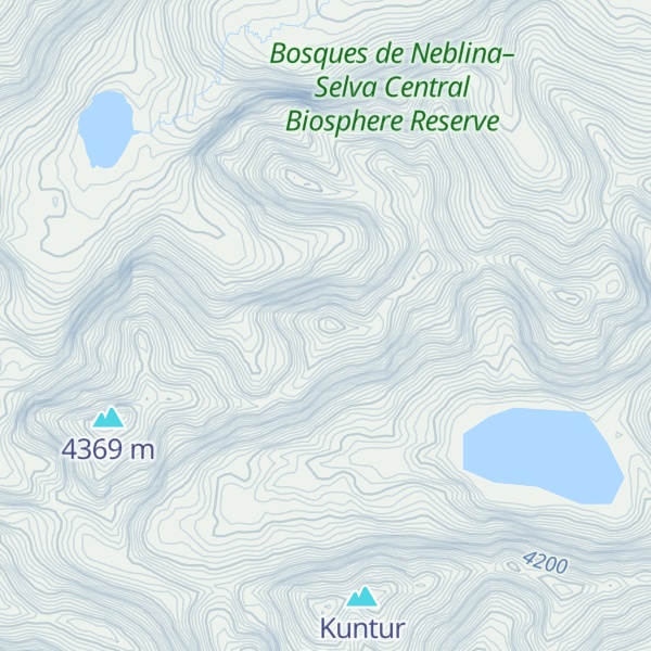 Map of Cerro Patarcocha