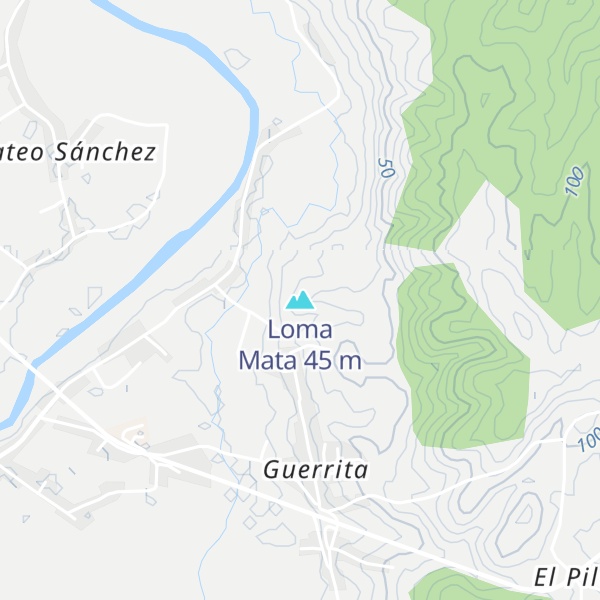 Map of Loma Mata