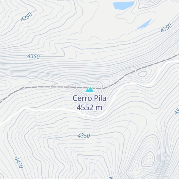 Map of Cerro Pila