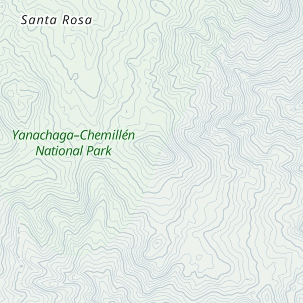 Map of Cerro Santa Bárbara