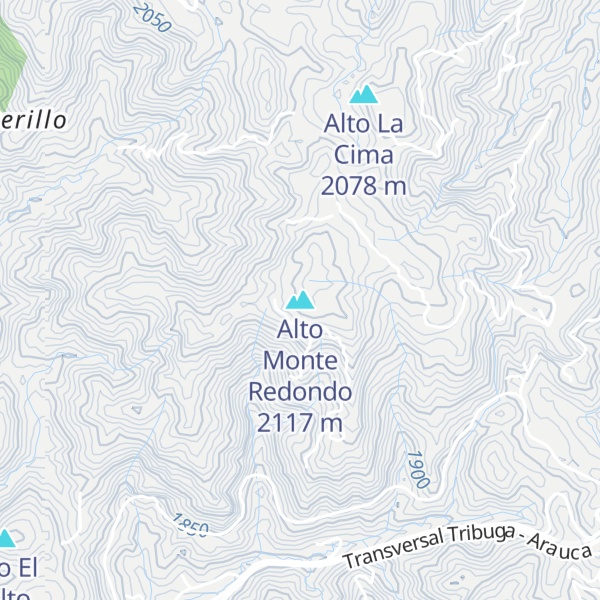 Map of Alto Monte Redondo