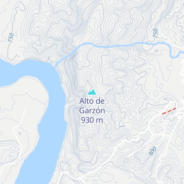 Map of Alto de Garzón