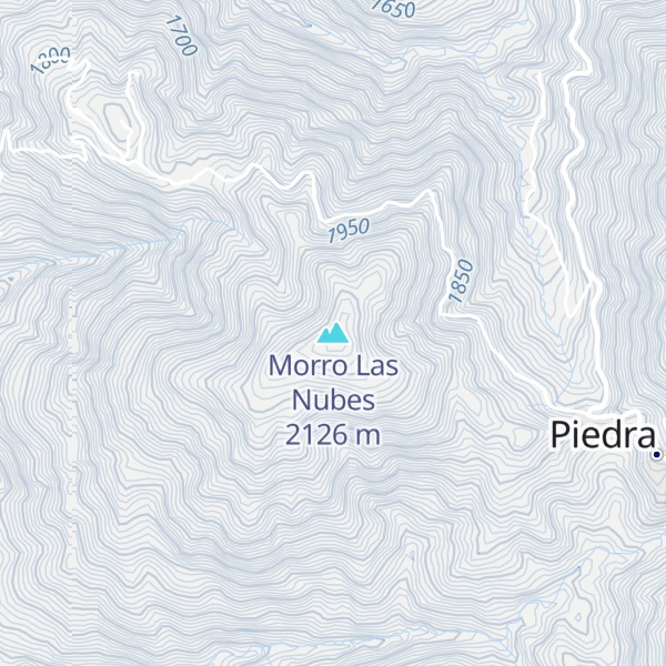 Map of Morro Las Nubes