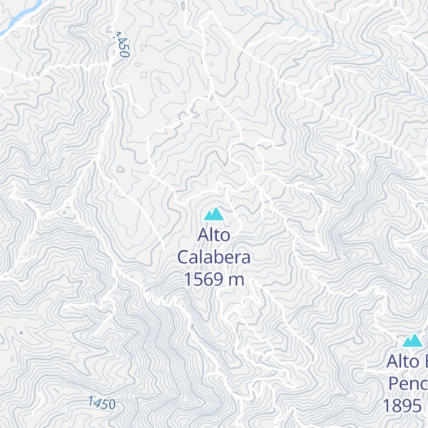 Map of Alto Calabera
