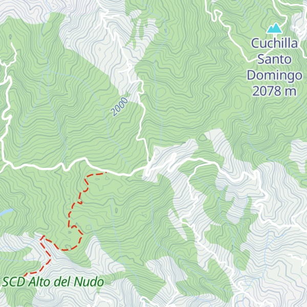 Map of Alto de la Cruz