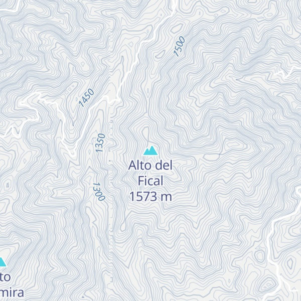 Map of Alto del Fical