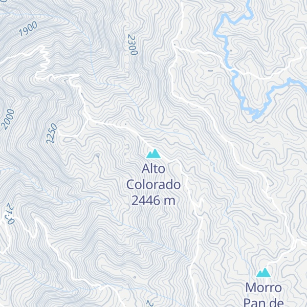 Map of Alto Colorado
