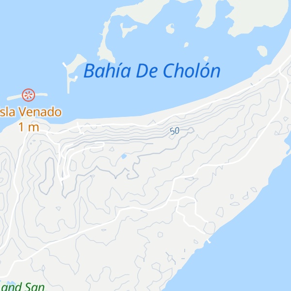 Map of Loma Los Monos
