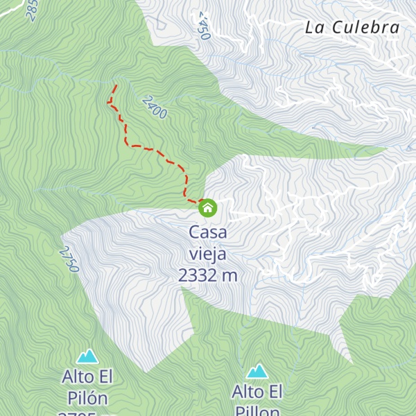 Map of Casa vieja