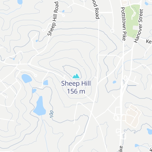 Map of Sheep Hill