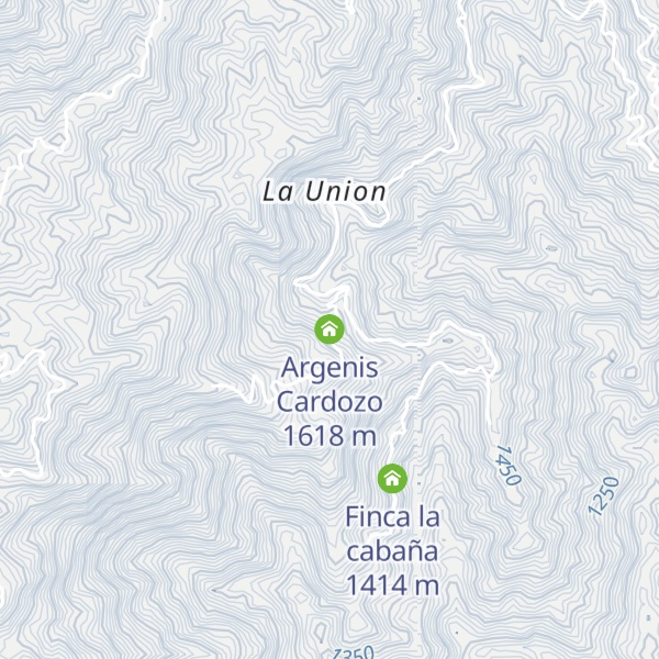 Map of Argenis Cardozo