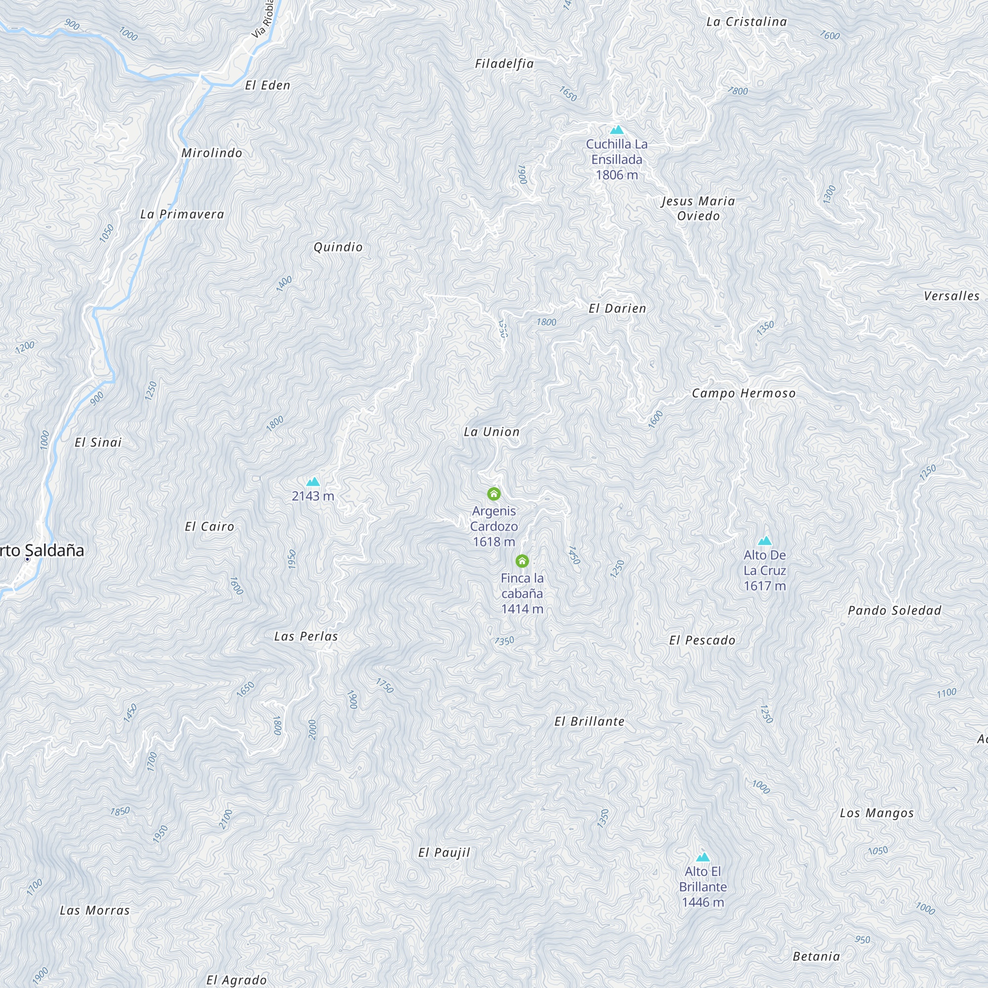 Argenis Cardozo map